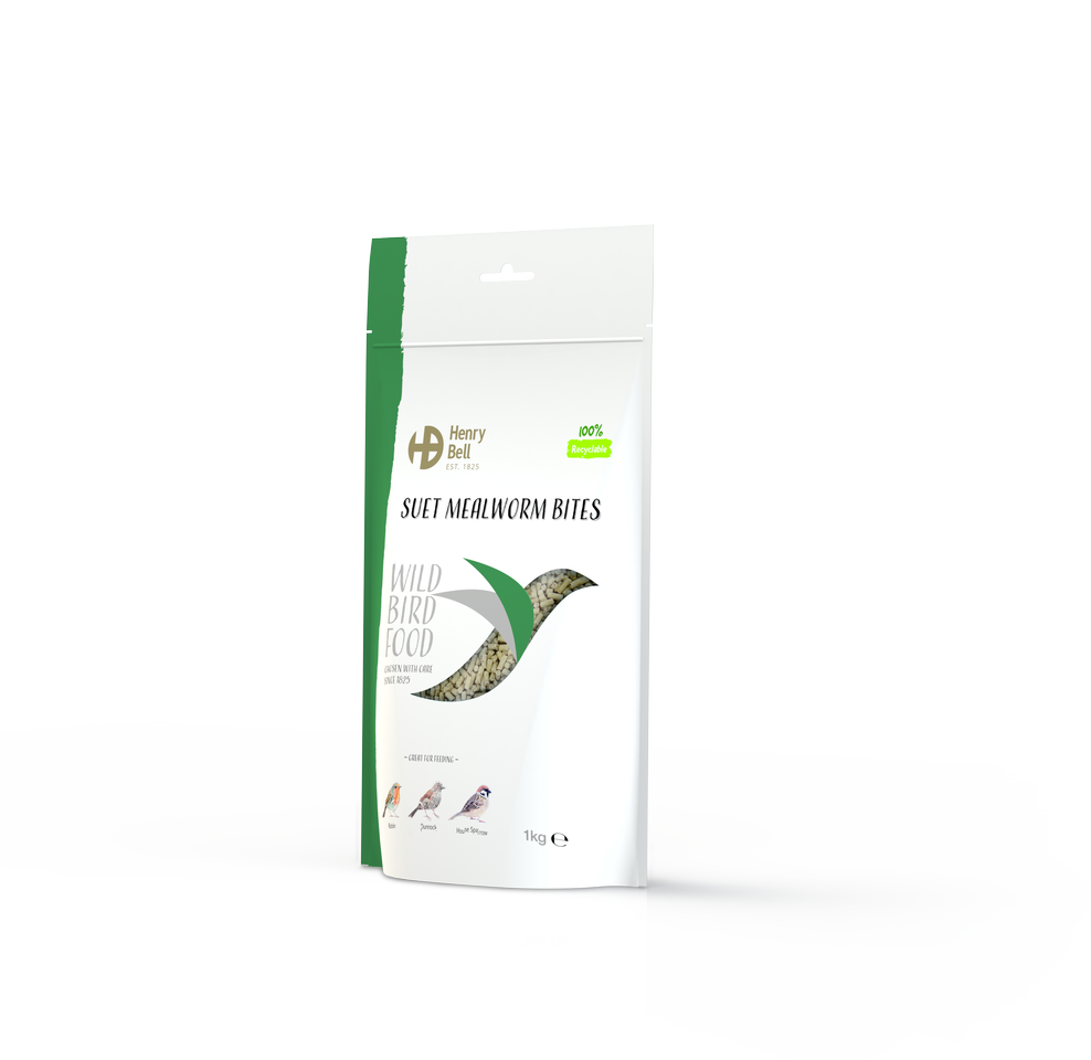 Henry Bell Suet Bites Mealworm 1Kg