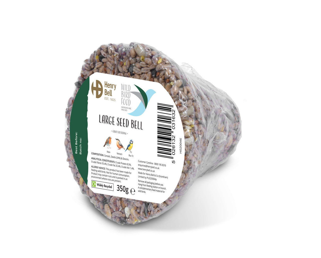 Henry Bell Ready To Feed Seed Bell Large