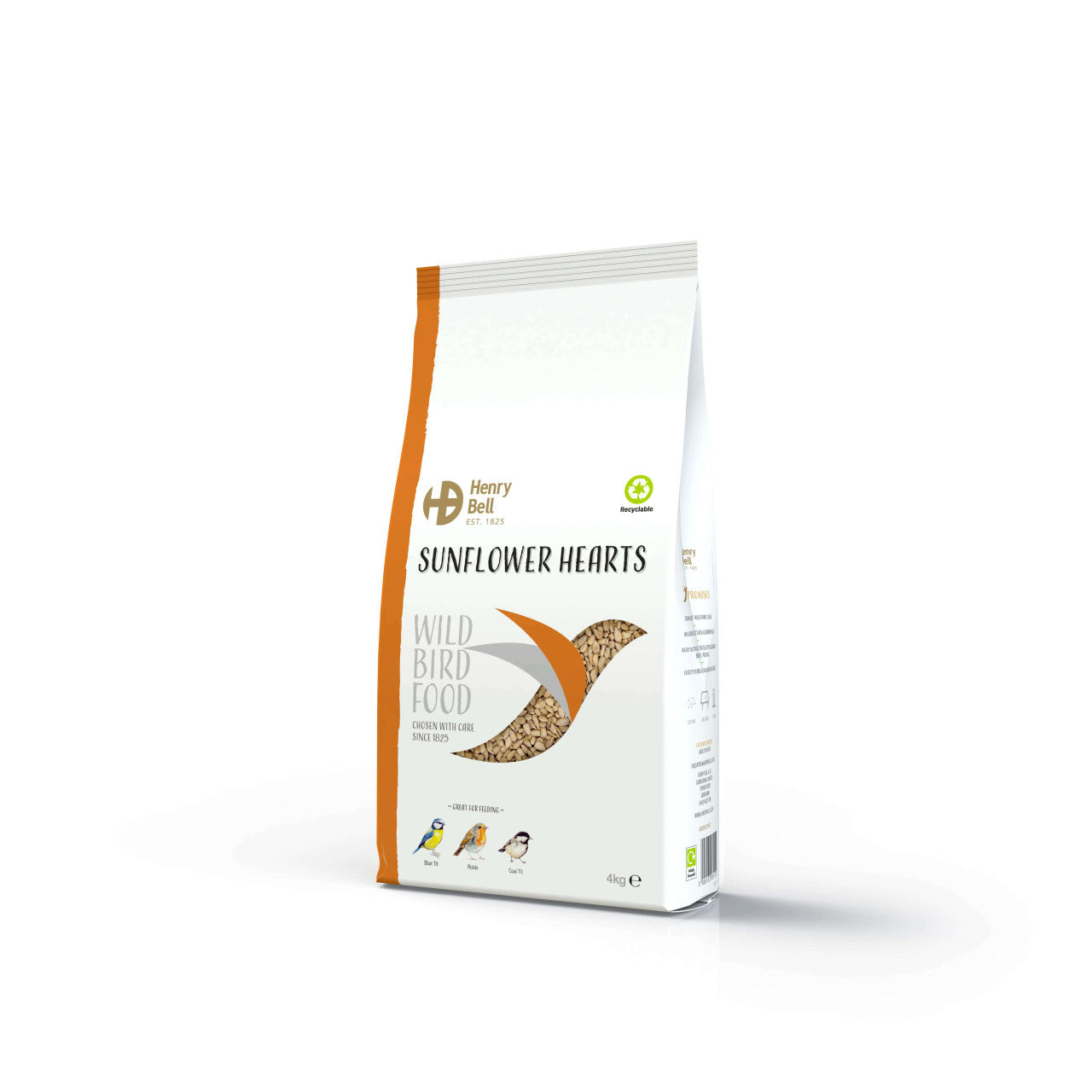 Henry Bell Sunflower Hearts 4Kg