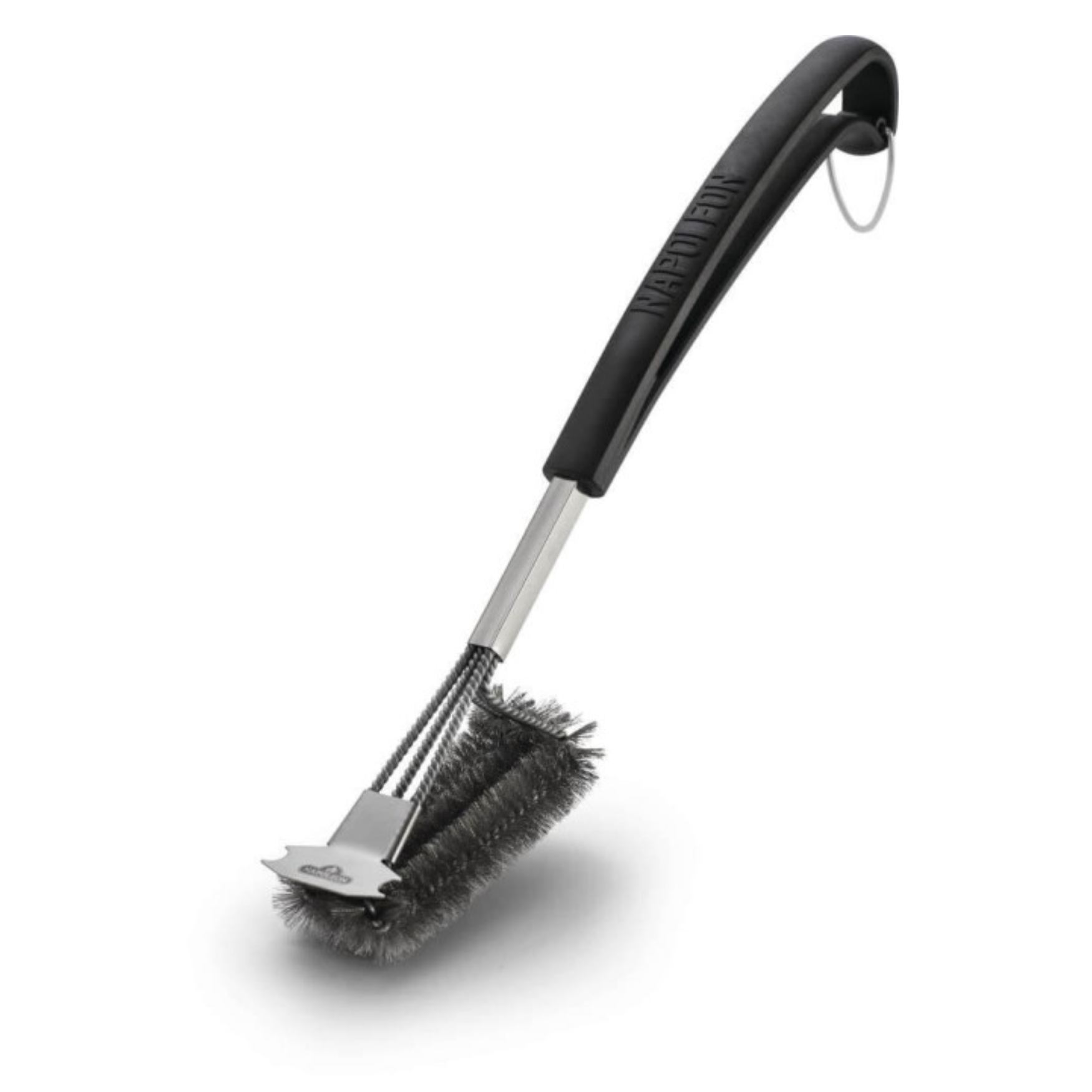 Napoleon Grills Triple-Row Grill Brush with Stainless Steel Bristles