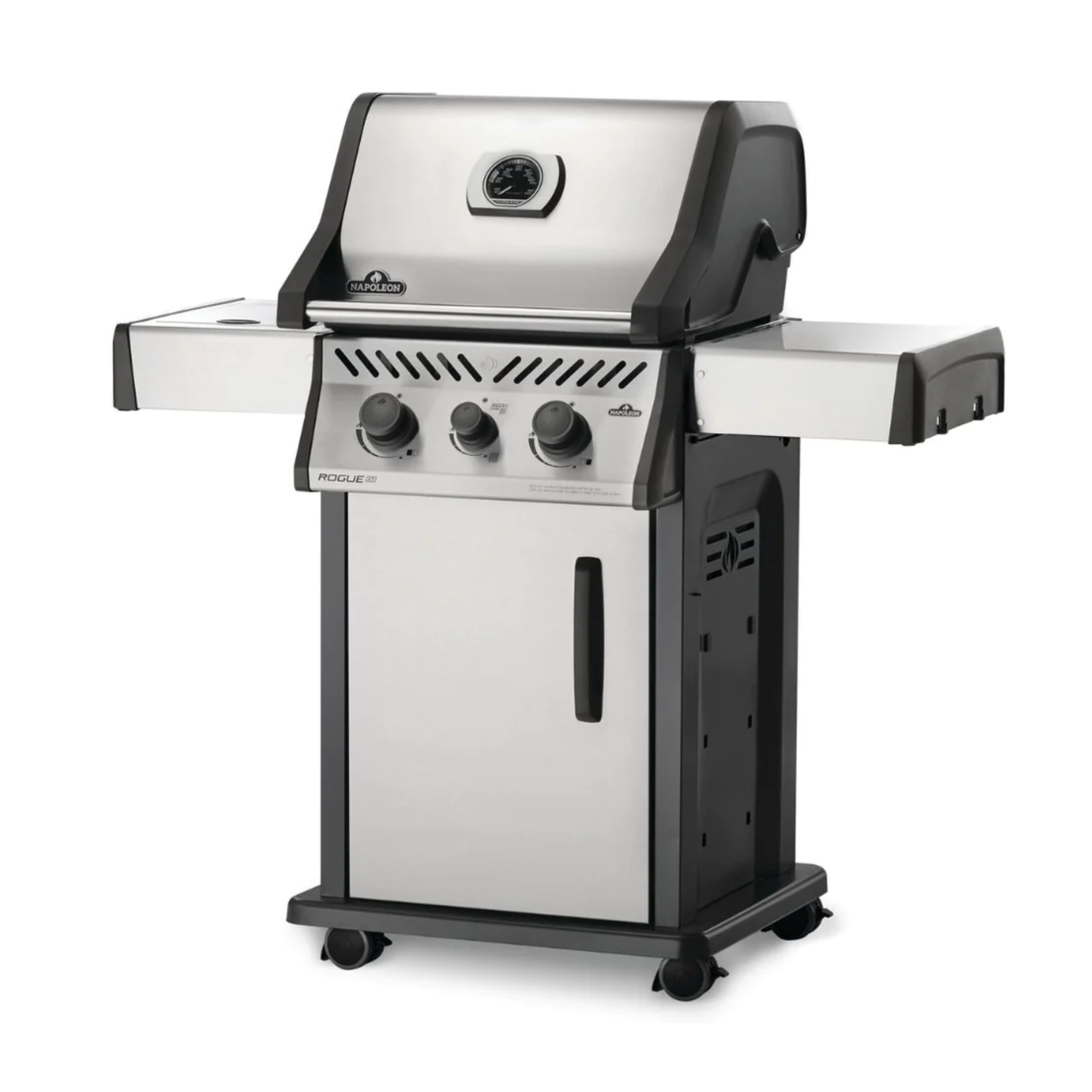 Napoleon Rogue XT365 SIB Stainless Steel Gas BBQ with Infrared Side Burner