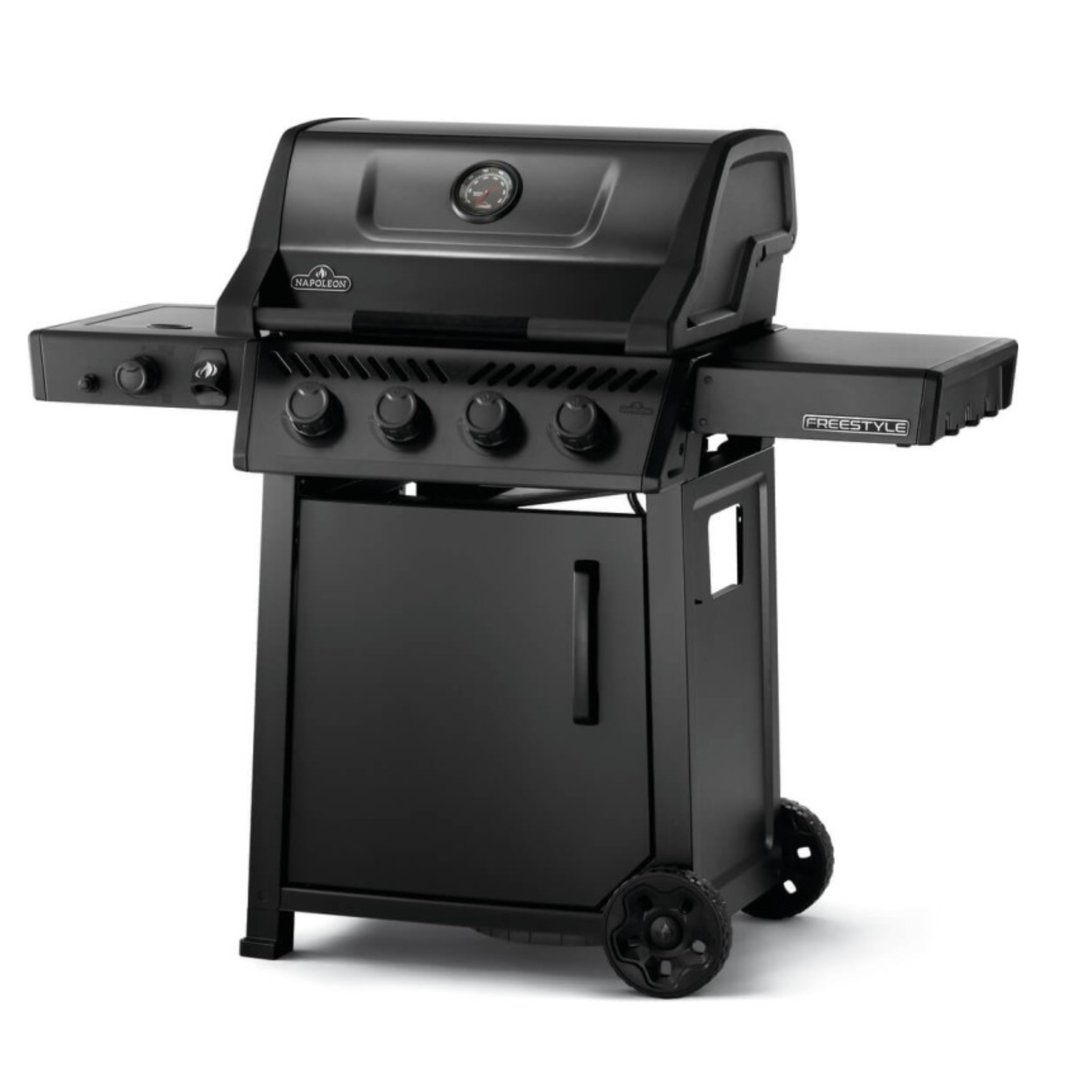 Napoleon Grills Phantom FREESTYLE 425 Gas BBQ with Infrared Side Burner - 5 Burners in Black